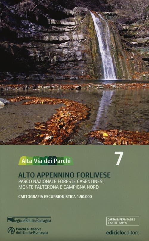 Alta via dei parchi 1:50.000