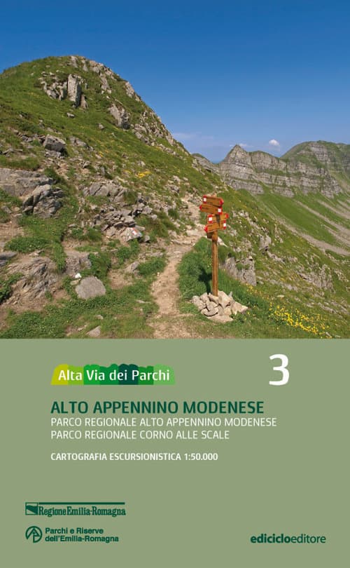 Alta via dei parchi 1:50.000