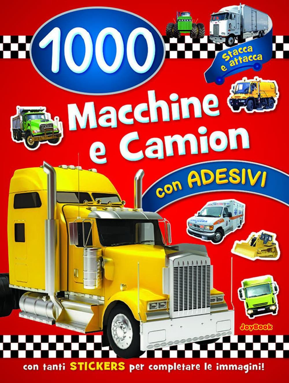 1000 macchine e camion. Con adesivi