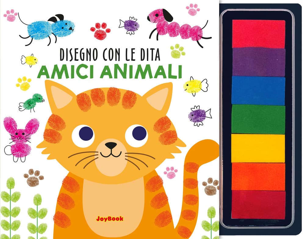 Amici animali. Disegno con le dita