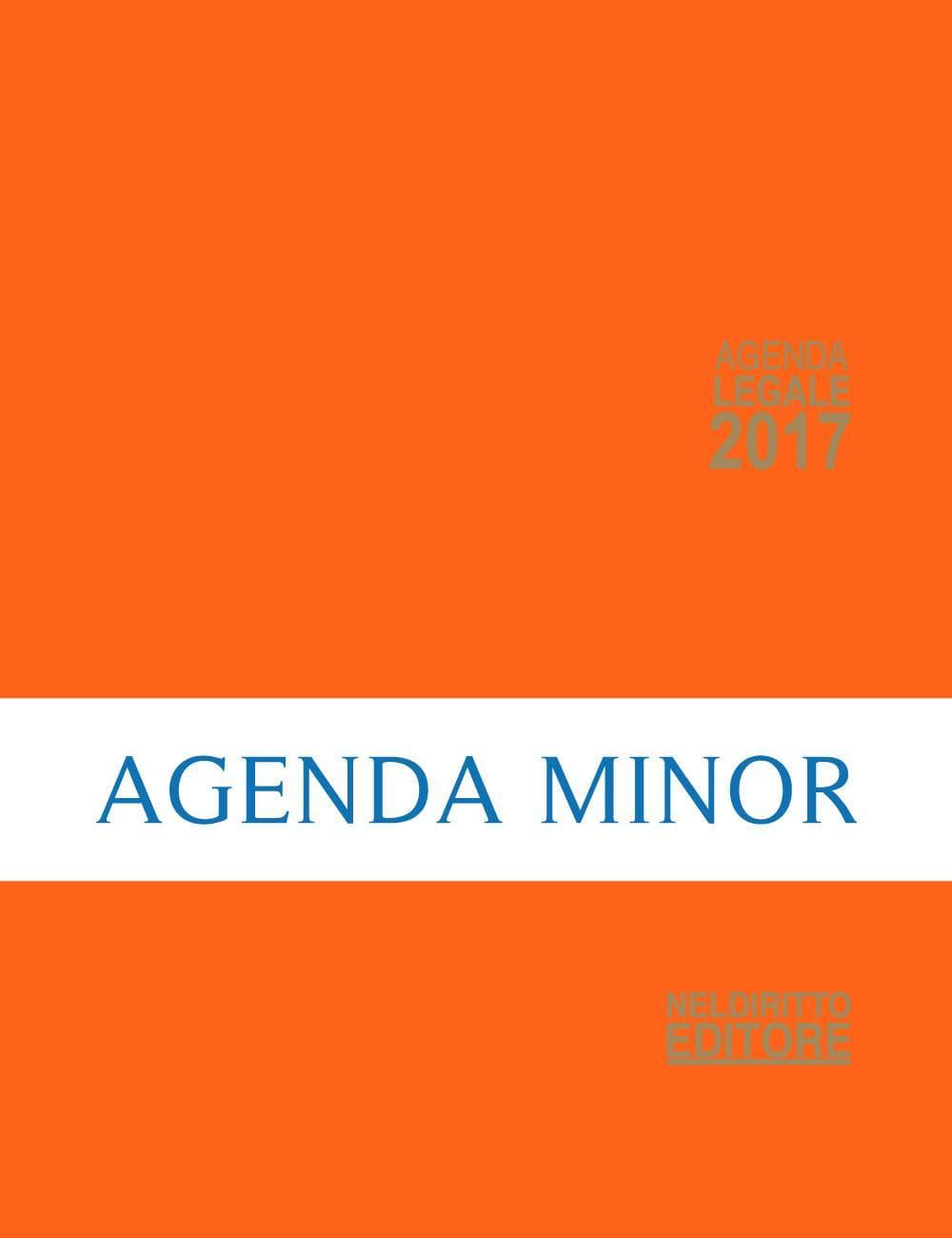Agenda legale 2017 arancione. Ediz. minore