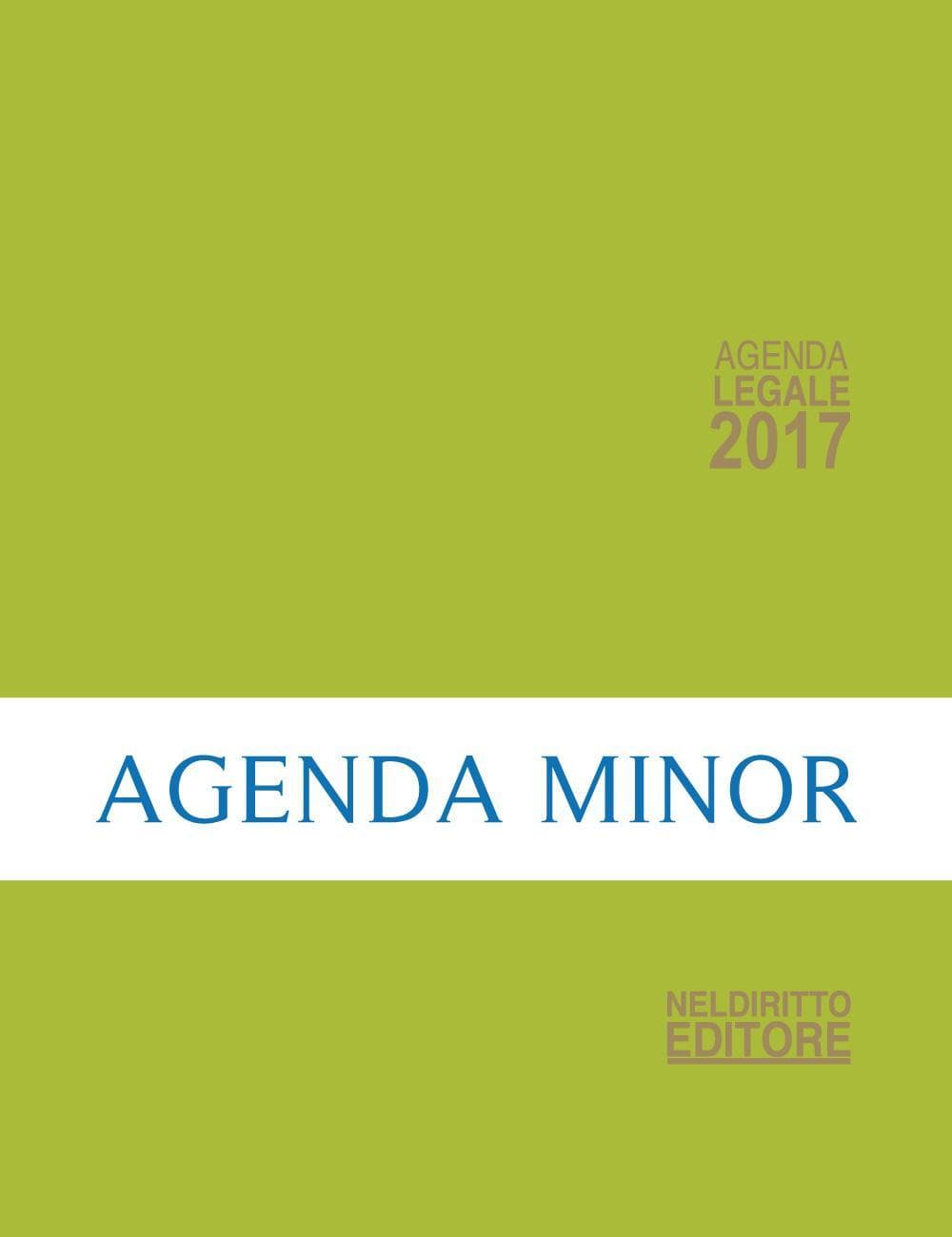 Agenda legale 2017 verde. Ediz. minore
