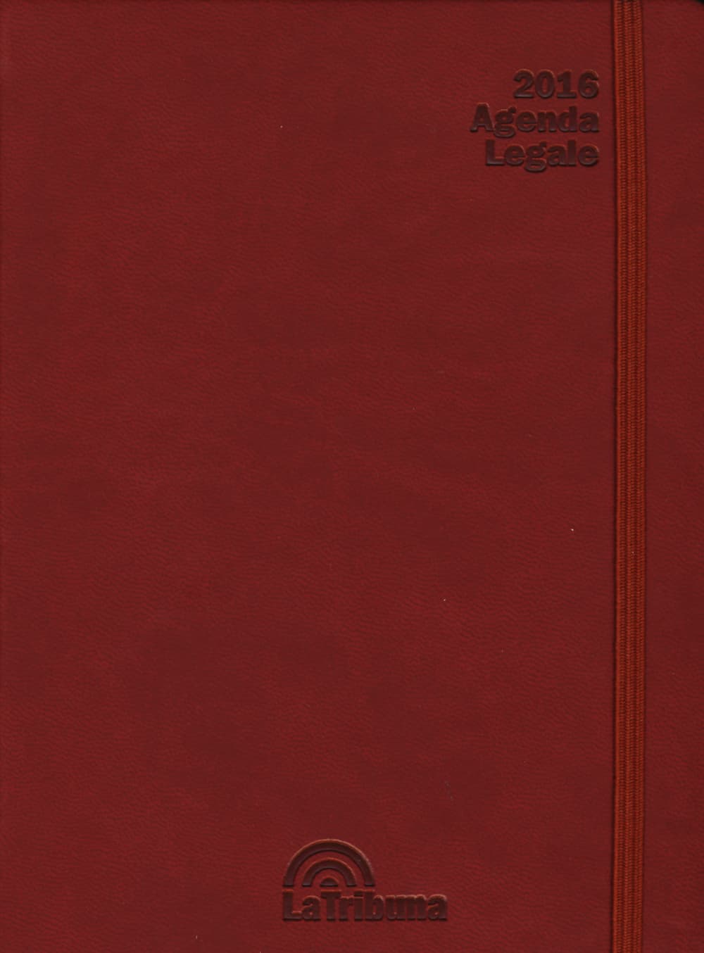 Agenda legale 2016. Ediz. rossa