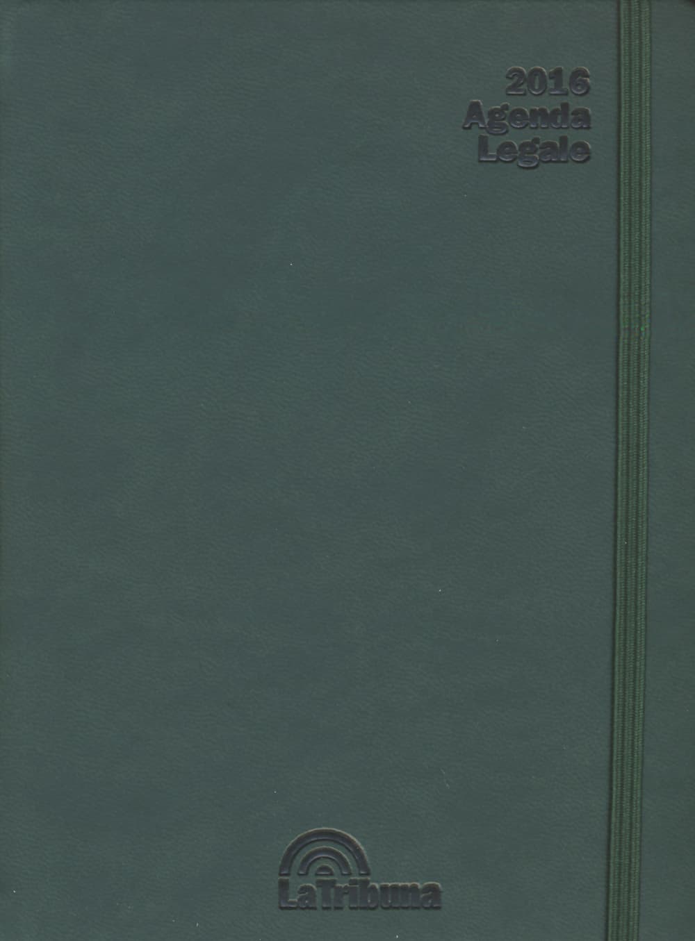Agenda legale 2016. Ediz. verde