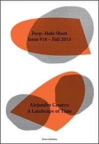 Alejandro Cesarco. Peep-Hole Sheet