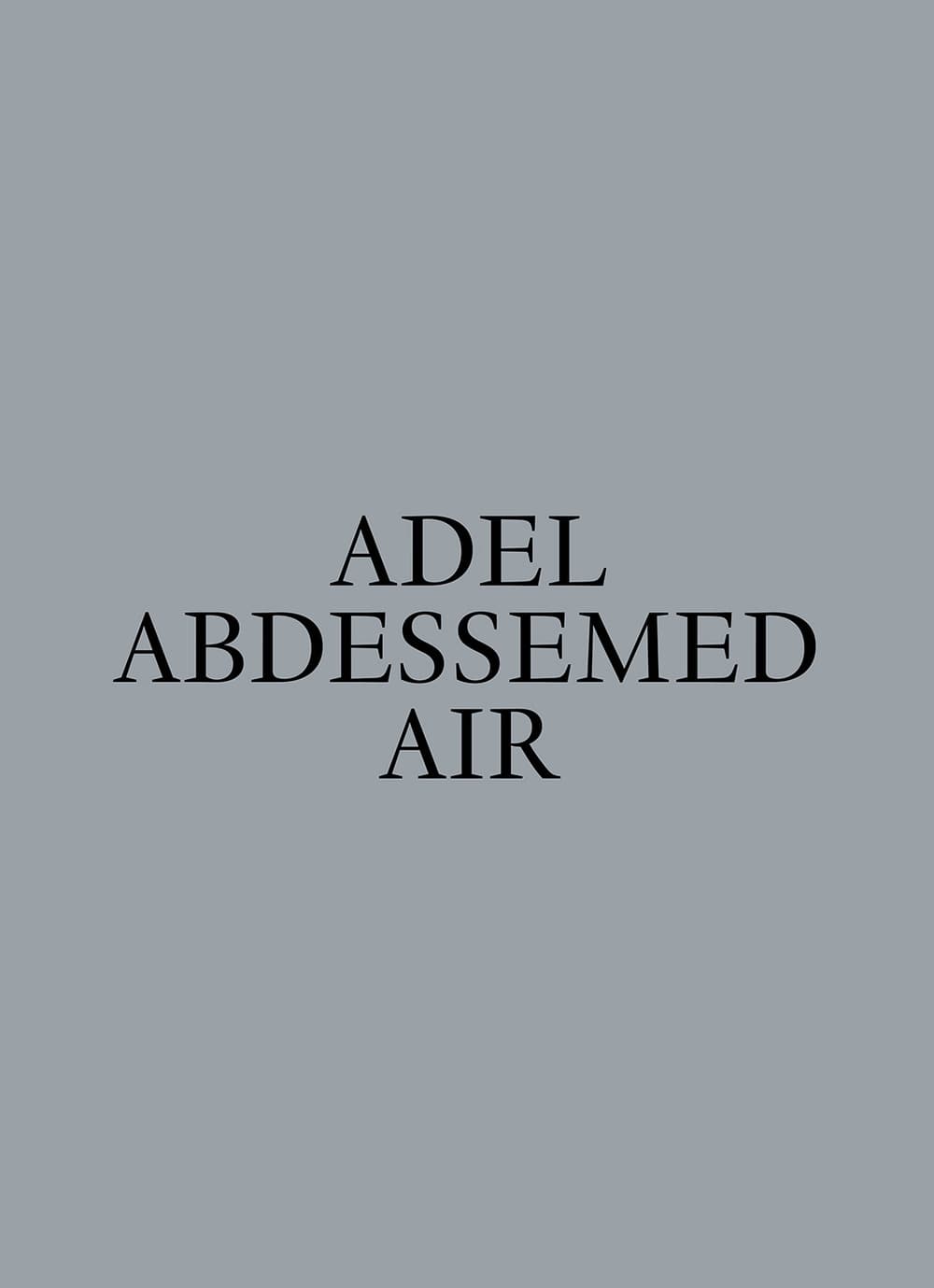Adel Abdessemed. Air