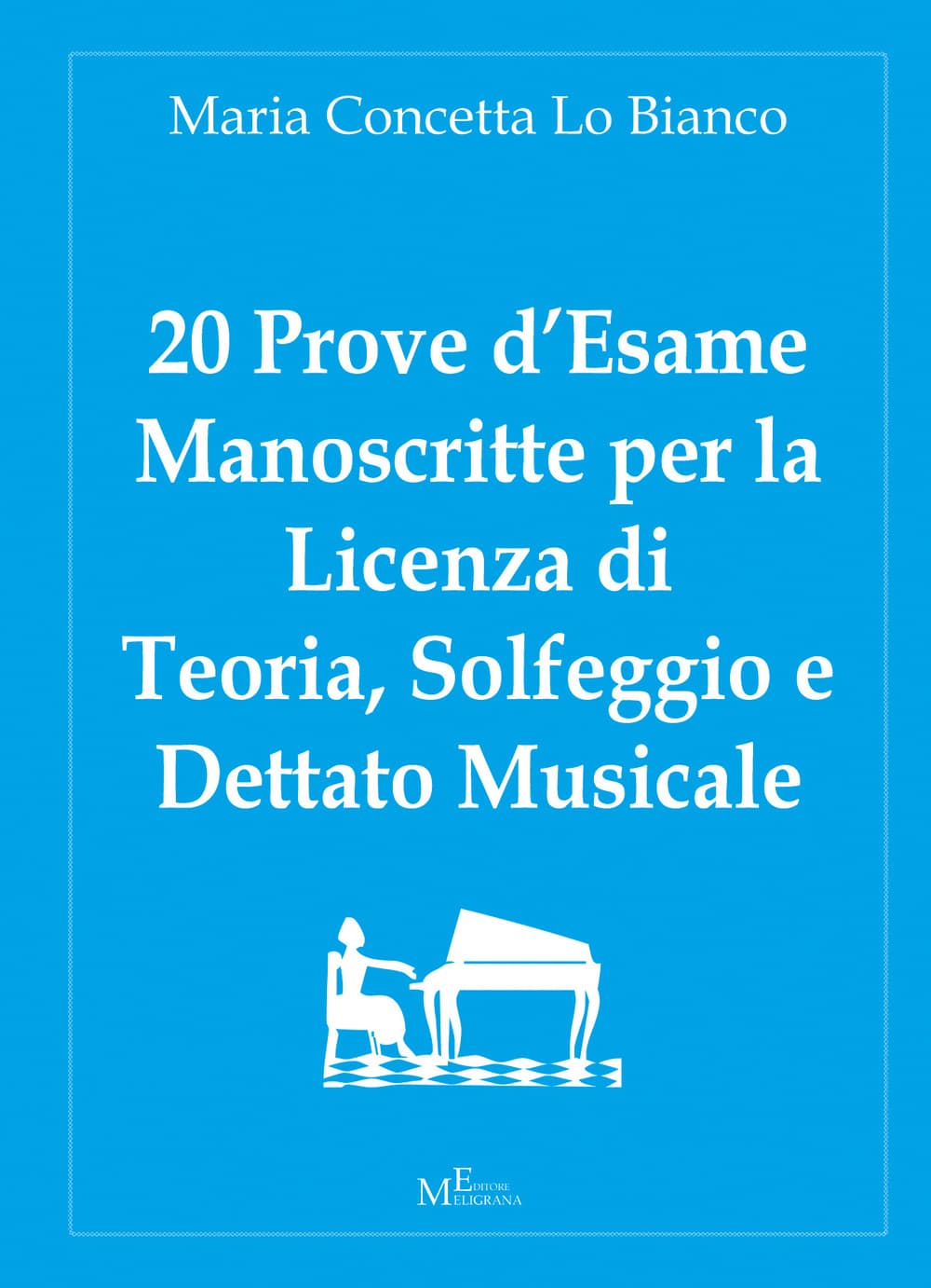 20 prove d'esame manoscritte per la licenza di teoria, solfeggio e dettato musicale