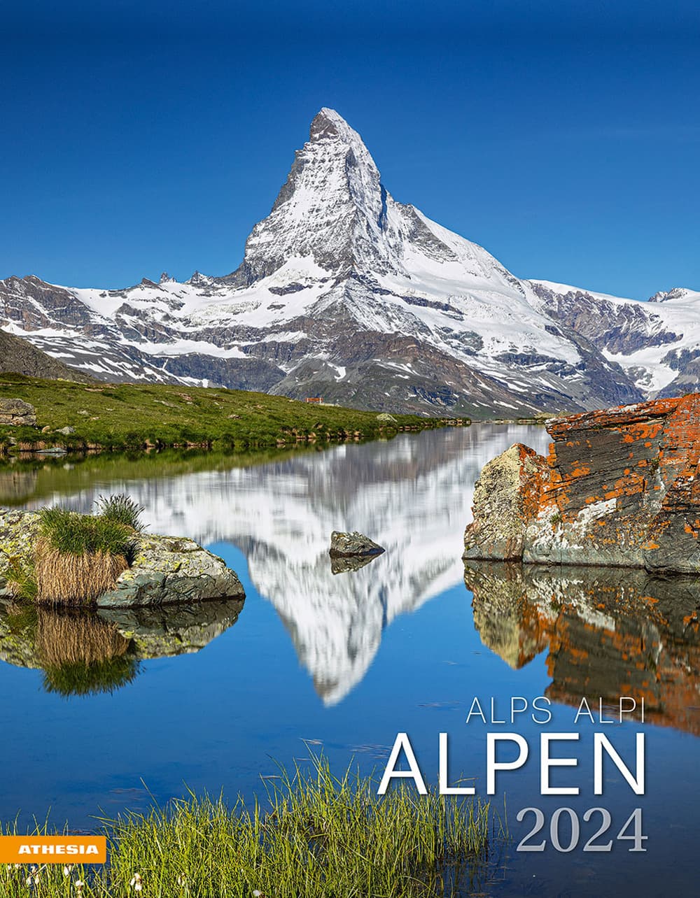 Alpen-Alpi–Alps. Calendario 2024