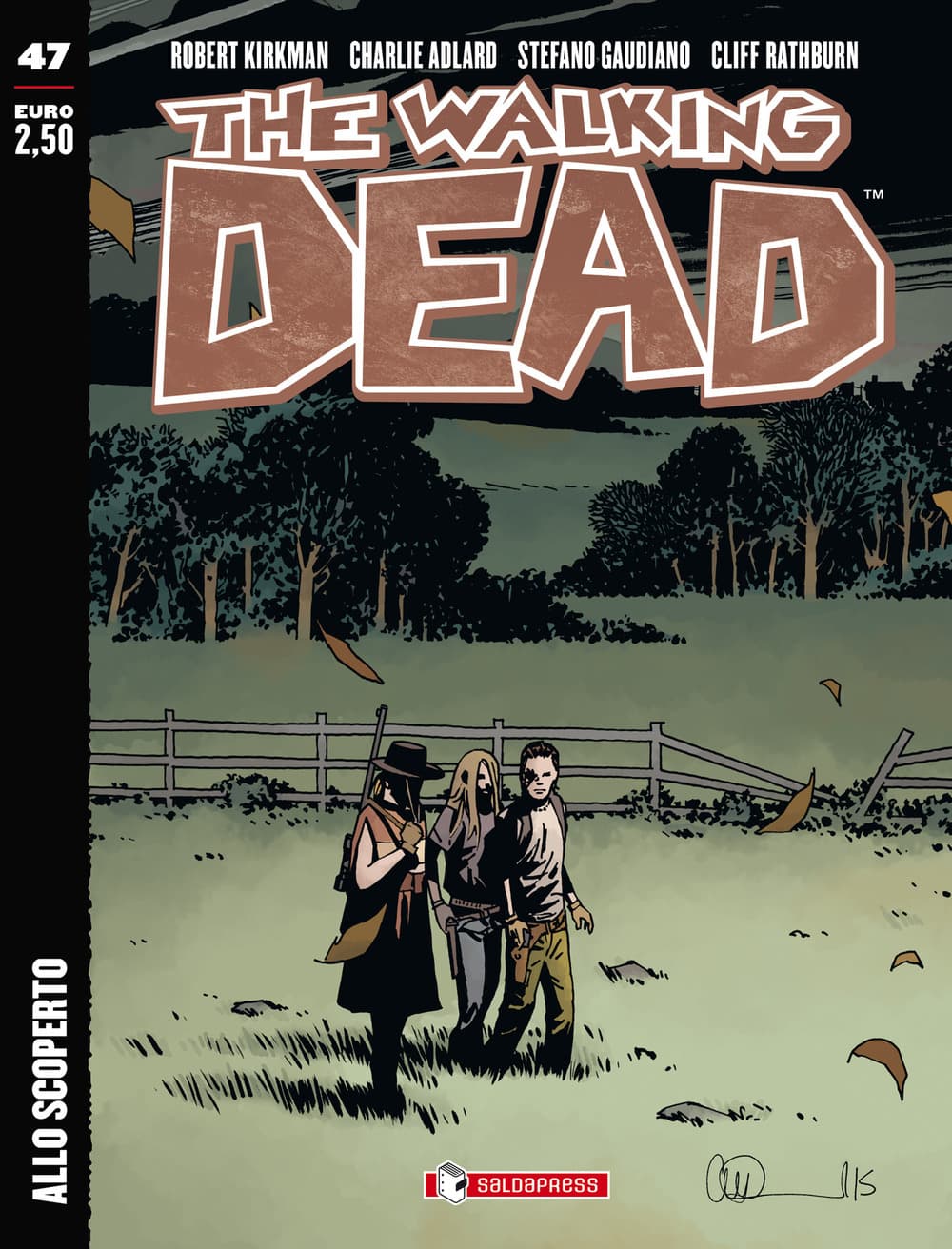 Allo scoperto. The walking dead