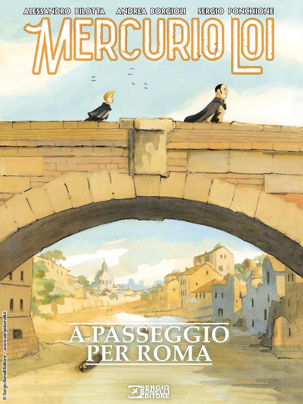 A passeggio per Roma. Mercurio Loi