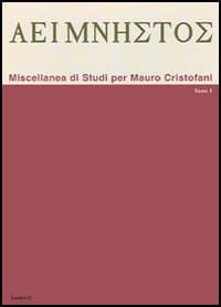 Aeimnestos. Miscellanea di studi per Mauro Cristofani