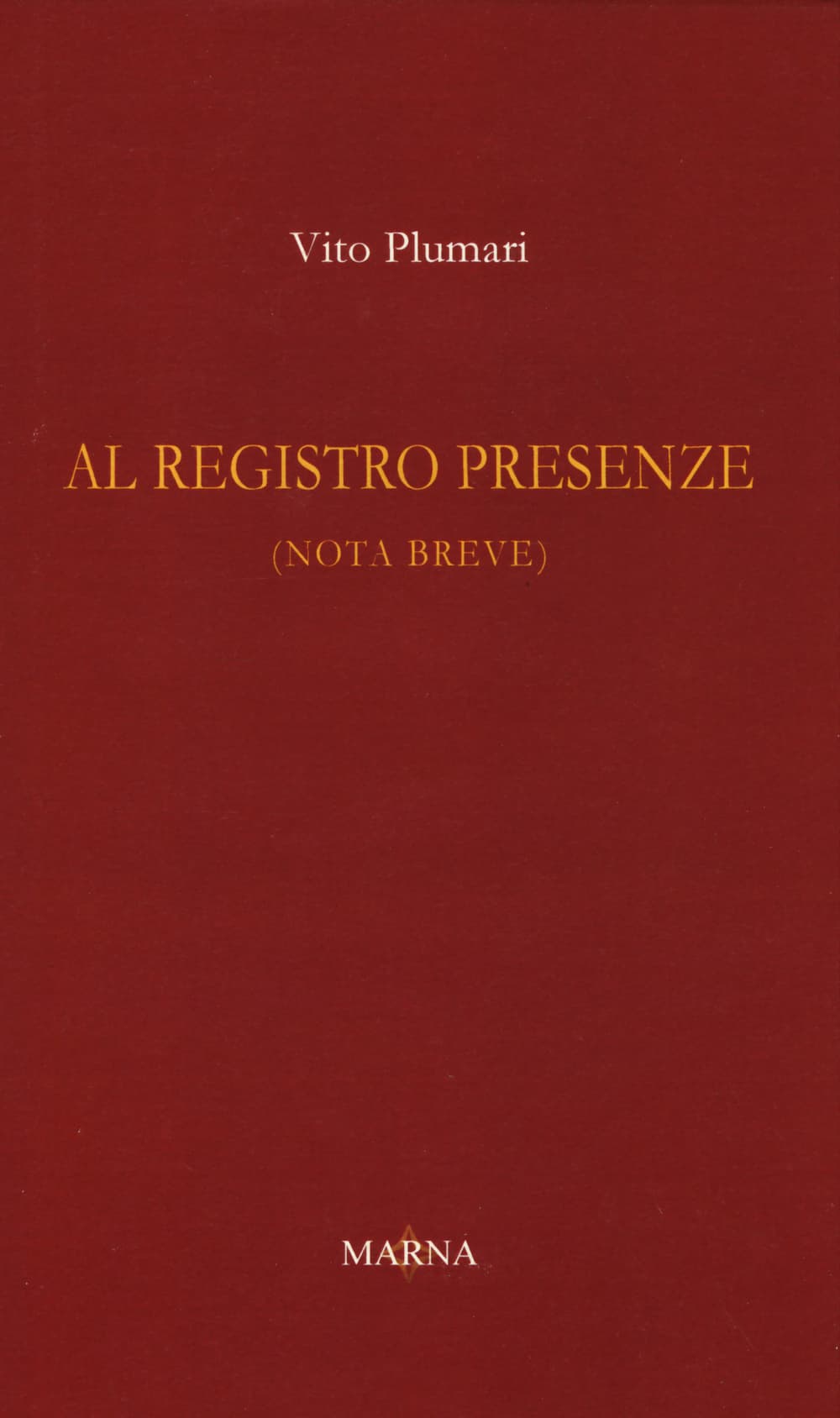 Al registro presenze (nota breve)