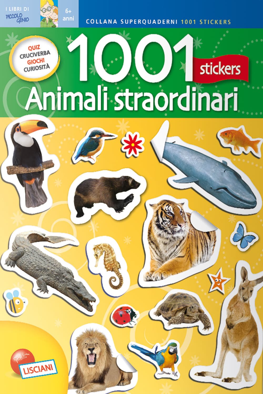 1001 stickers. Animali straordinari