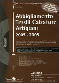 Abbigliamento tessili calzature artigiani 2005-2008