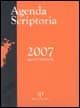 Agenda penna scriptoria 2007