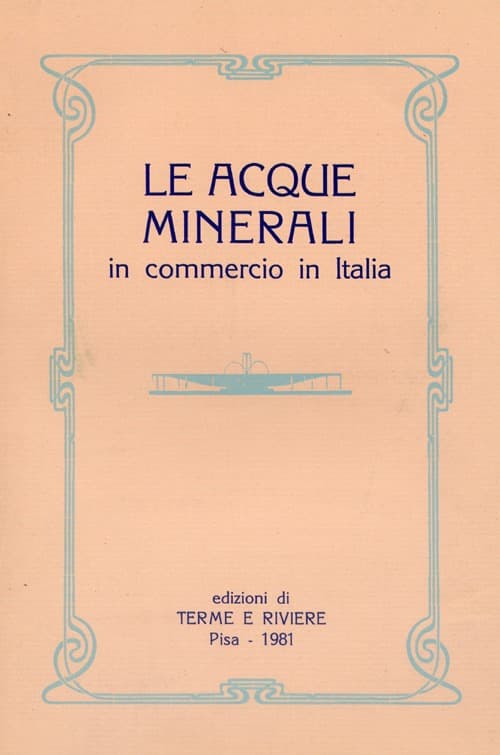 Acque minerali in commercio in Italia