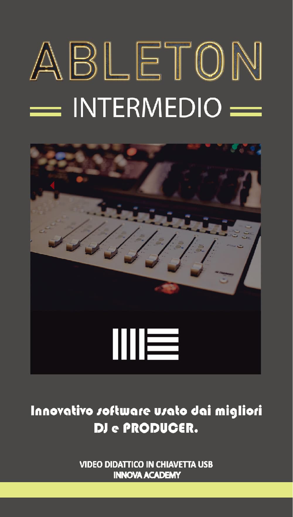 Ableton intermedio. Innovativo software usato da dj e producer. Video didattico in chiavetta usb