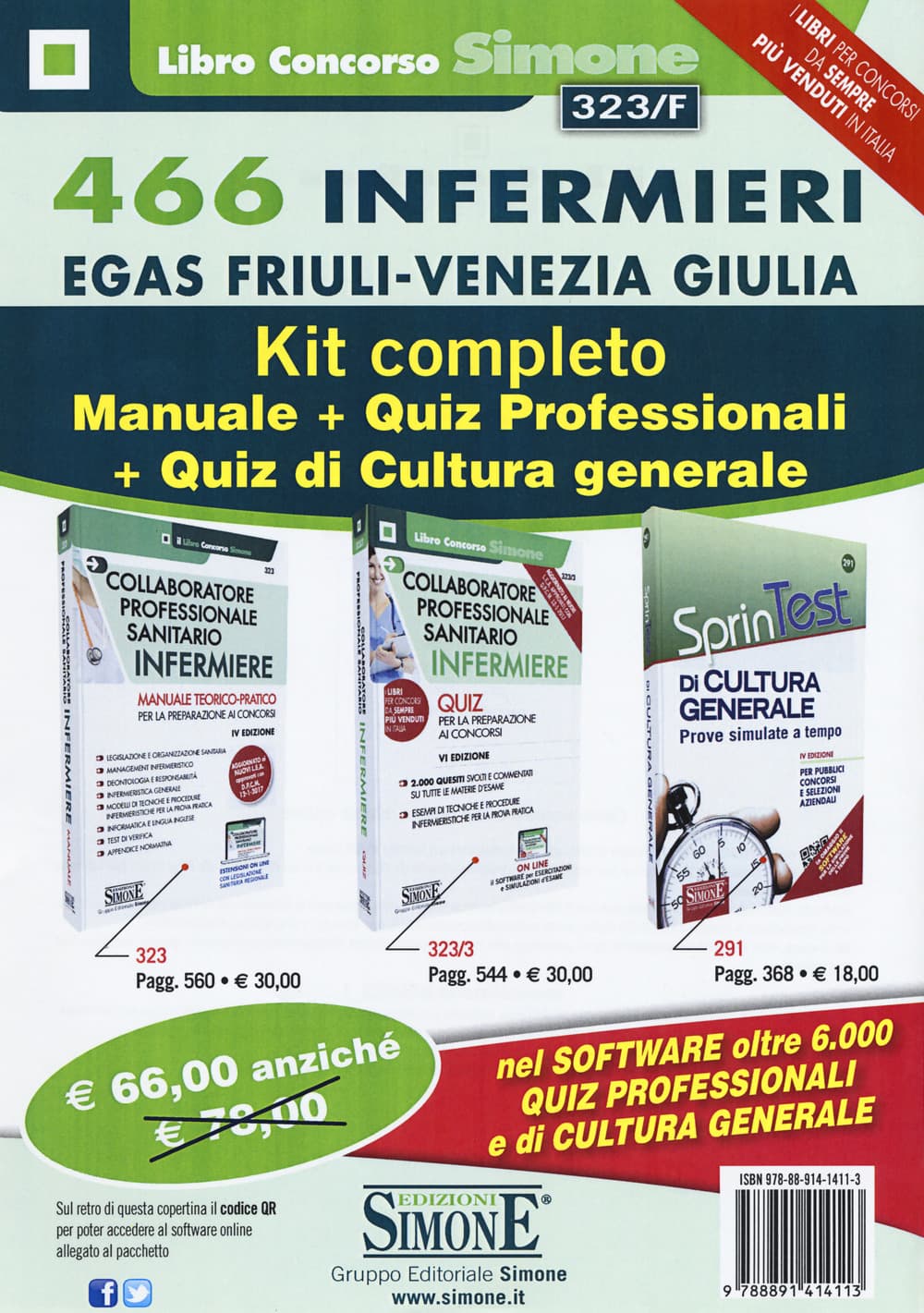 466 Infermieri Friuli Venezia Giulia. Kit completo