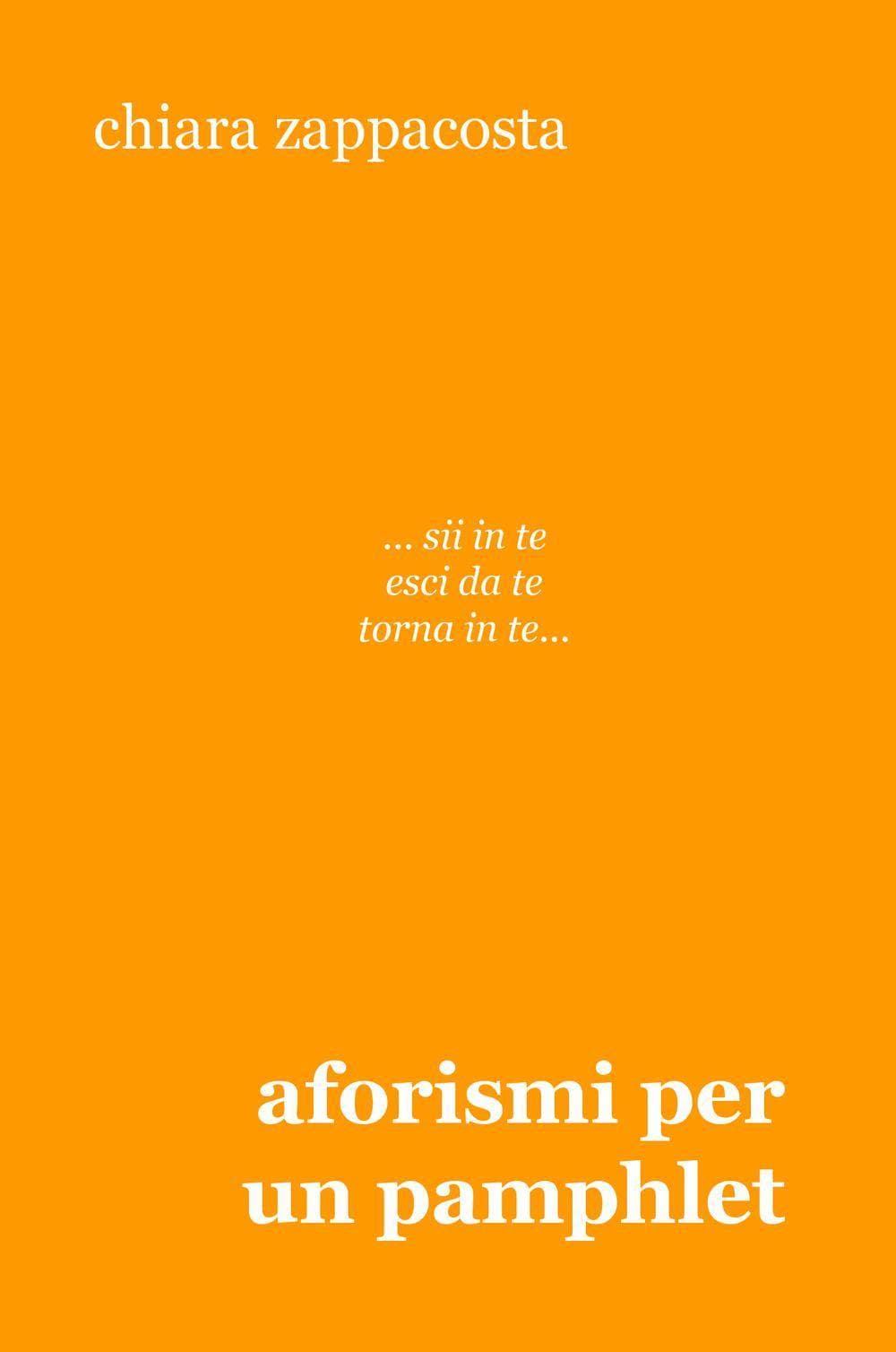 Aforismi per un pamphlet