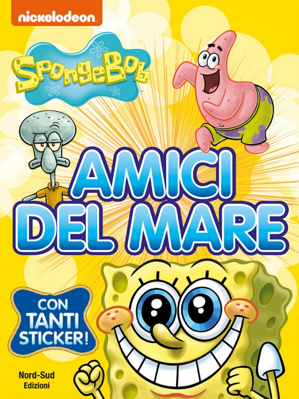 Amici del mare. SpongeBob. Con adesivi