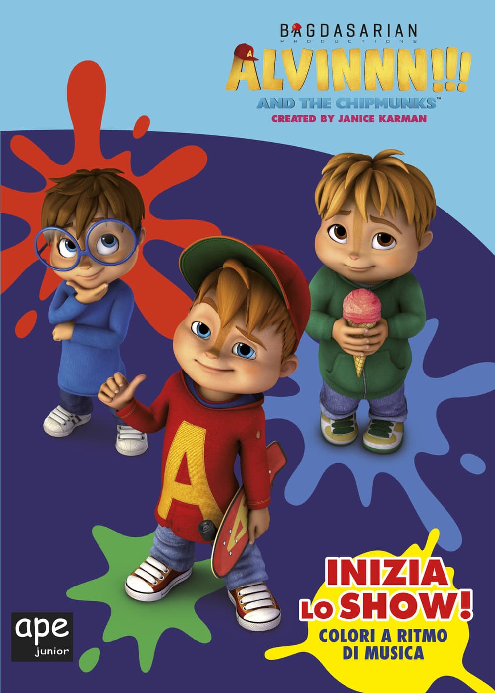 Alvin. Inizia lo show! Colori a tempo di musica