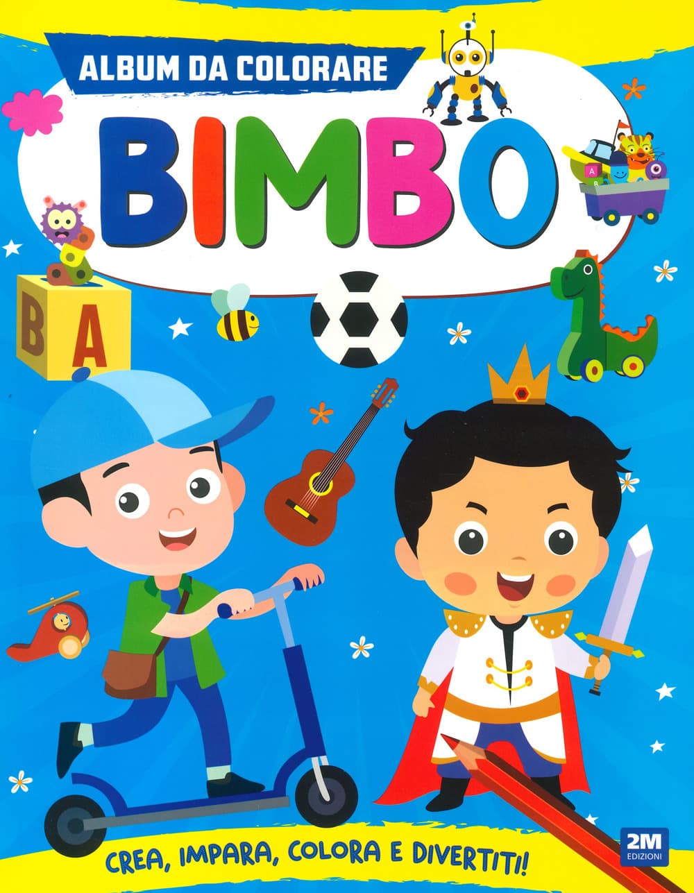 Album da colorare. Bimbo