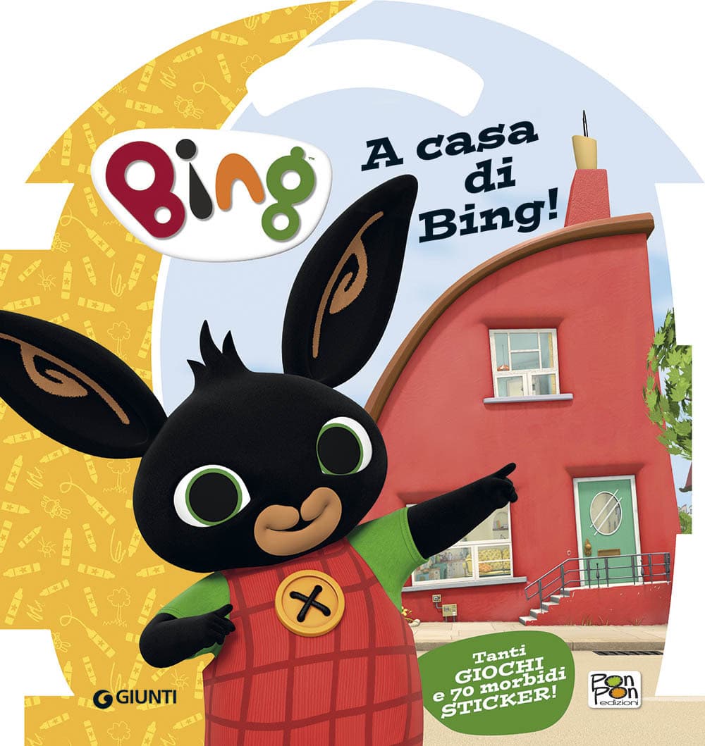 A casa di Bing! Bing. Con adesivi