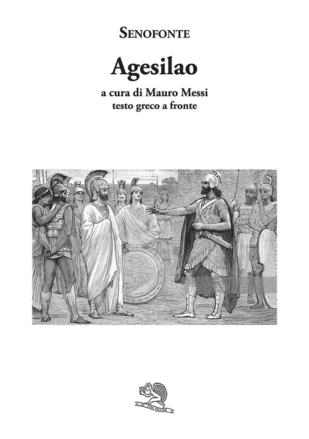 Agesilao. Testo greco a fronte
