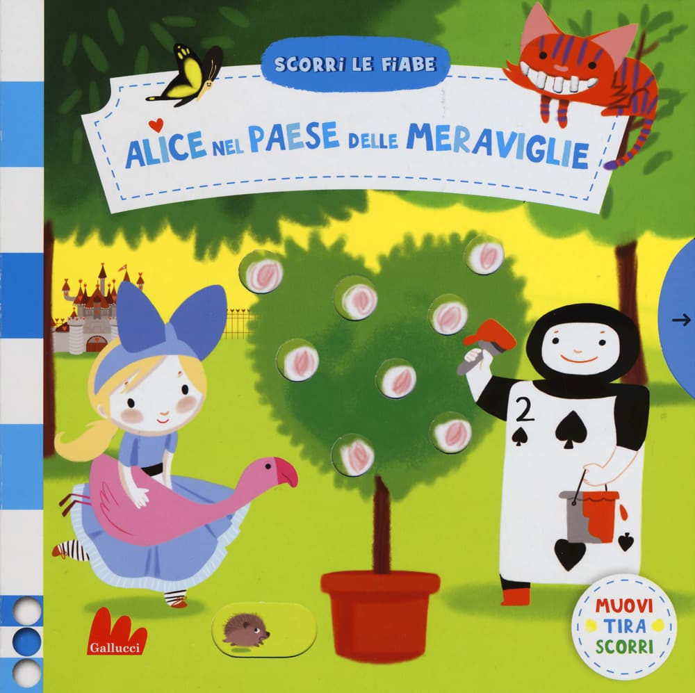 Alice nel paese delle meraviglie. Scorri le fiabe
