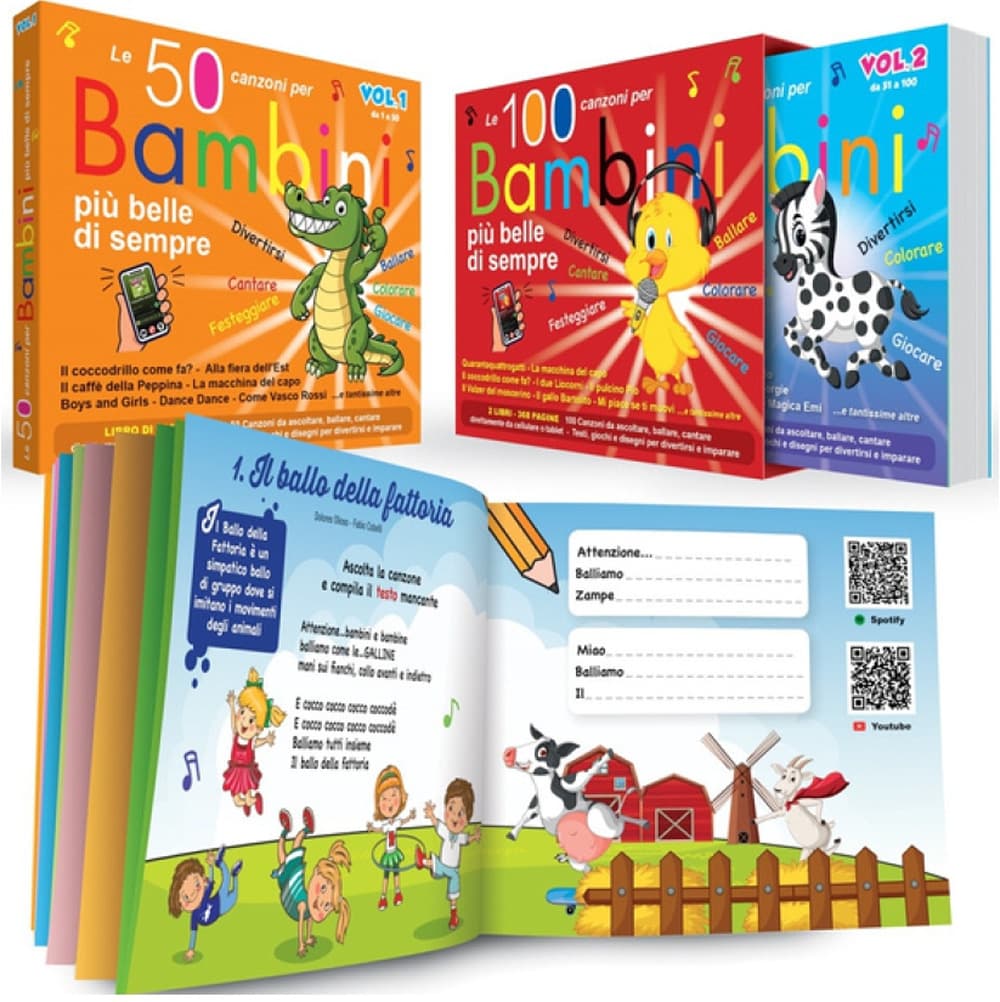 100 canzoni per bambini