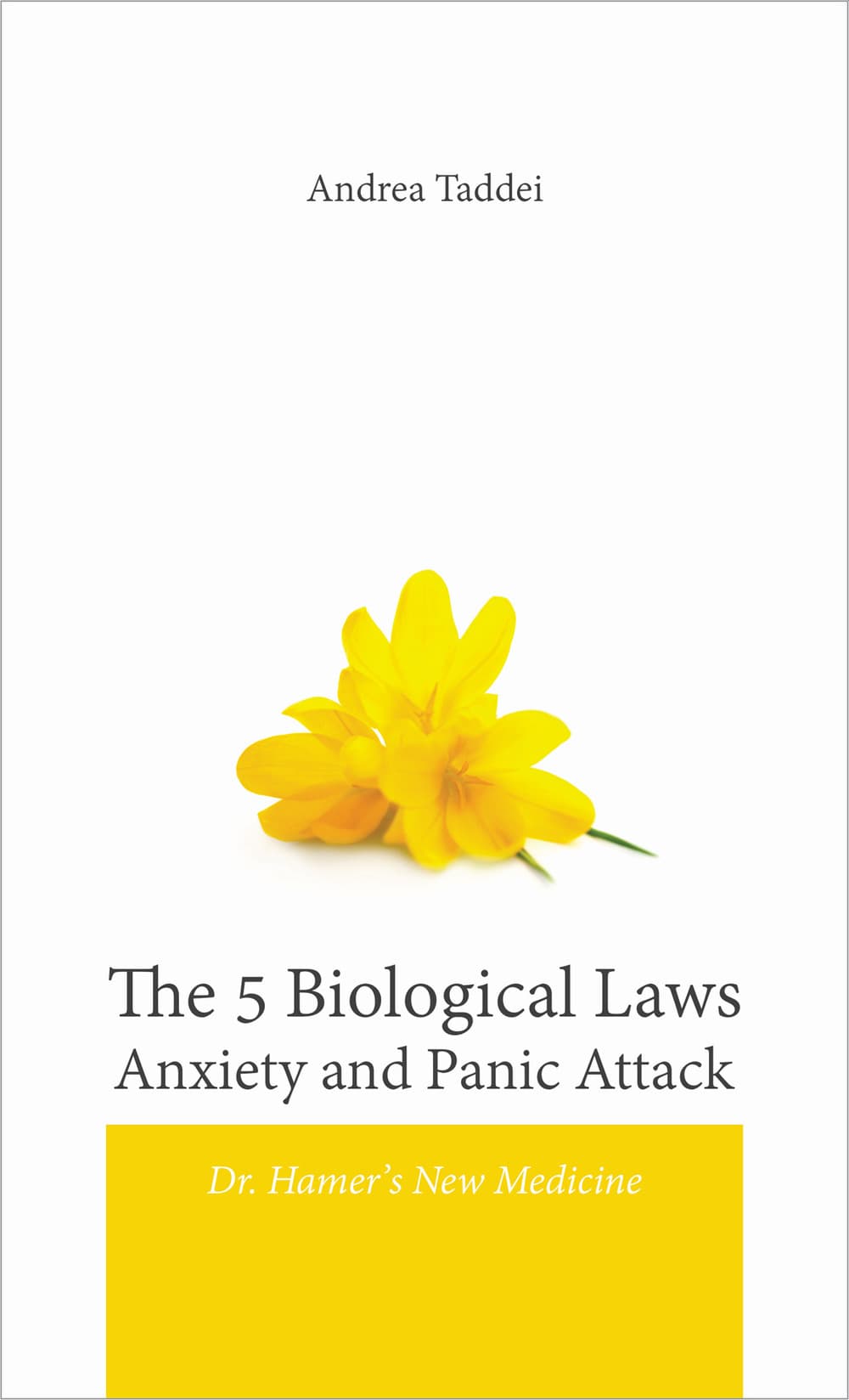 5 biological laws anxiety and panic attack. Dr. Hamer's new medicine