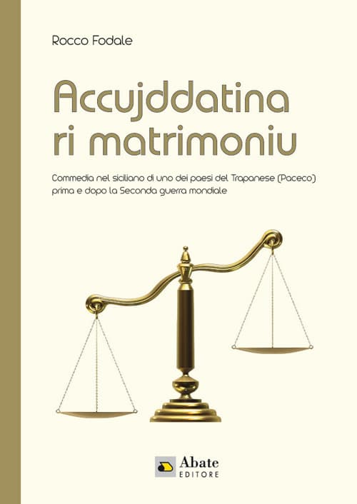 Accujddatina di matrimoniu. Testo siciliano