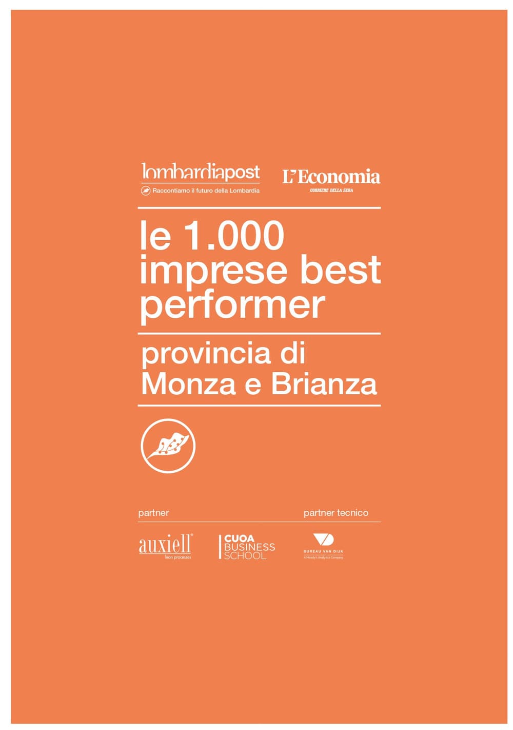 1000 imprese best performer 2023. Provincia di Monza e Brianza