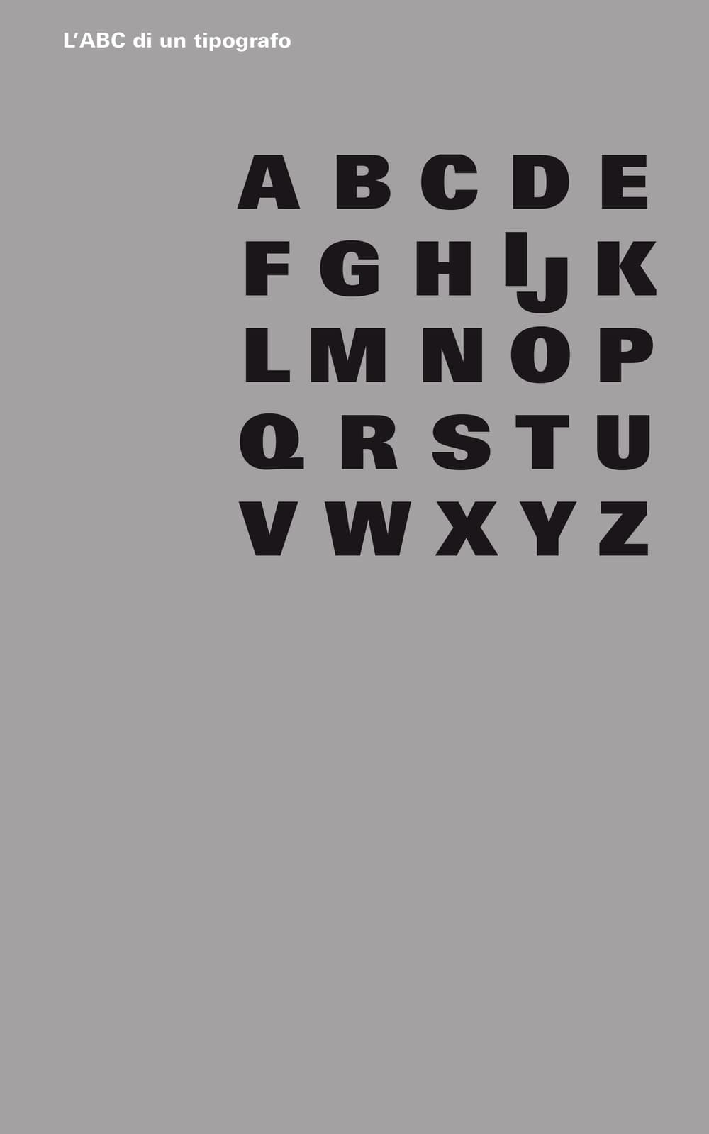 ABC di un tipografo