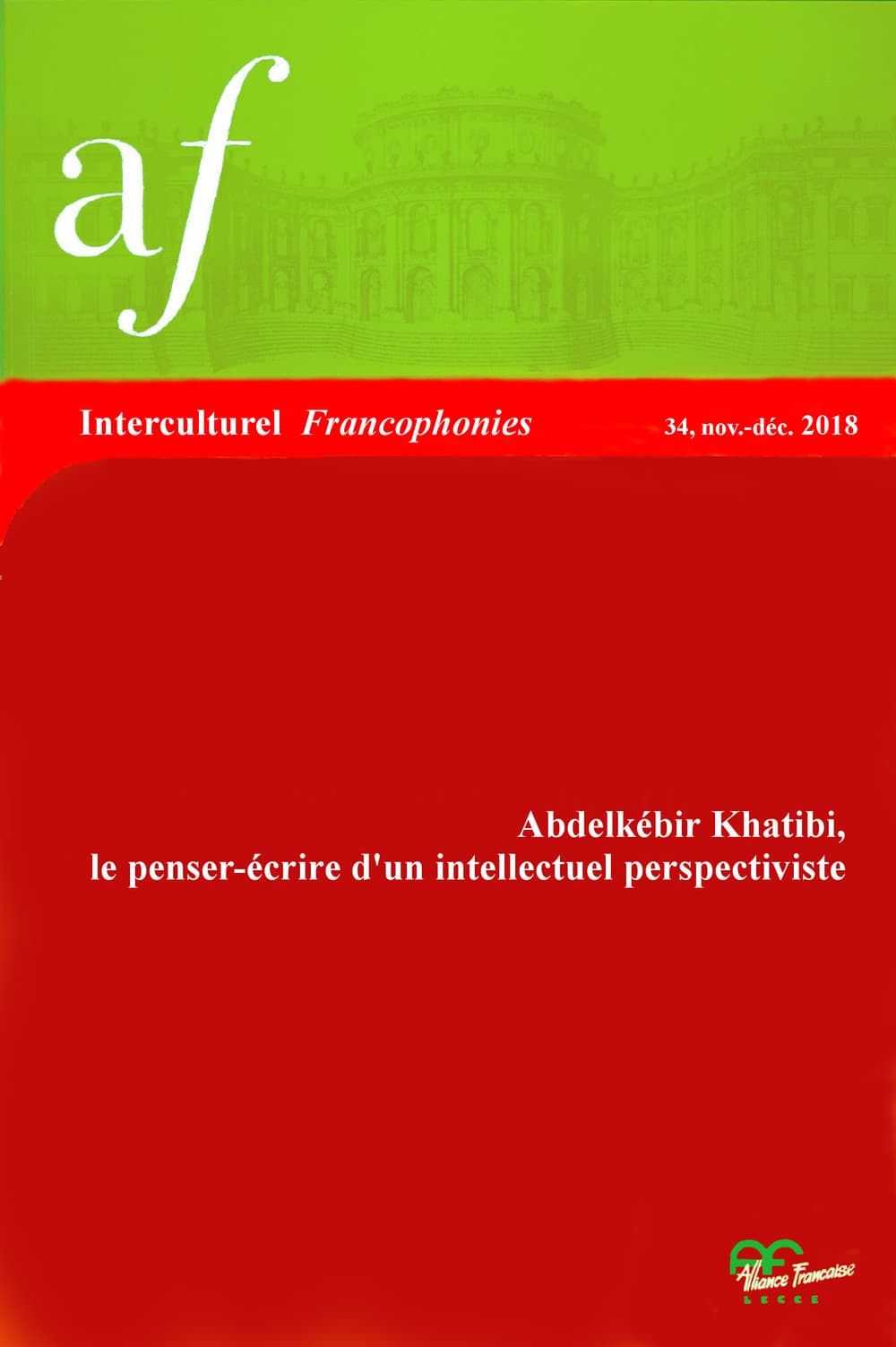 Abdelkébir Khatibi: le penser-écrire d'un intellectuel perspectiviste
