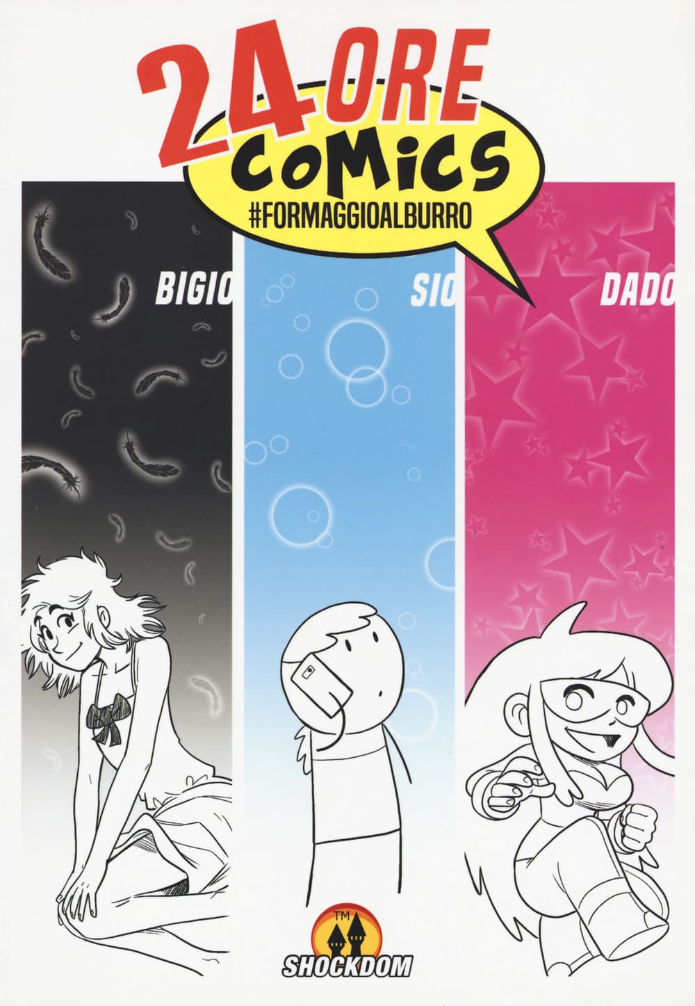 24 ore comics. #formaggioalburro