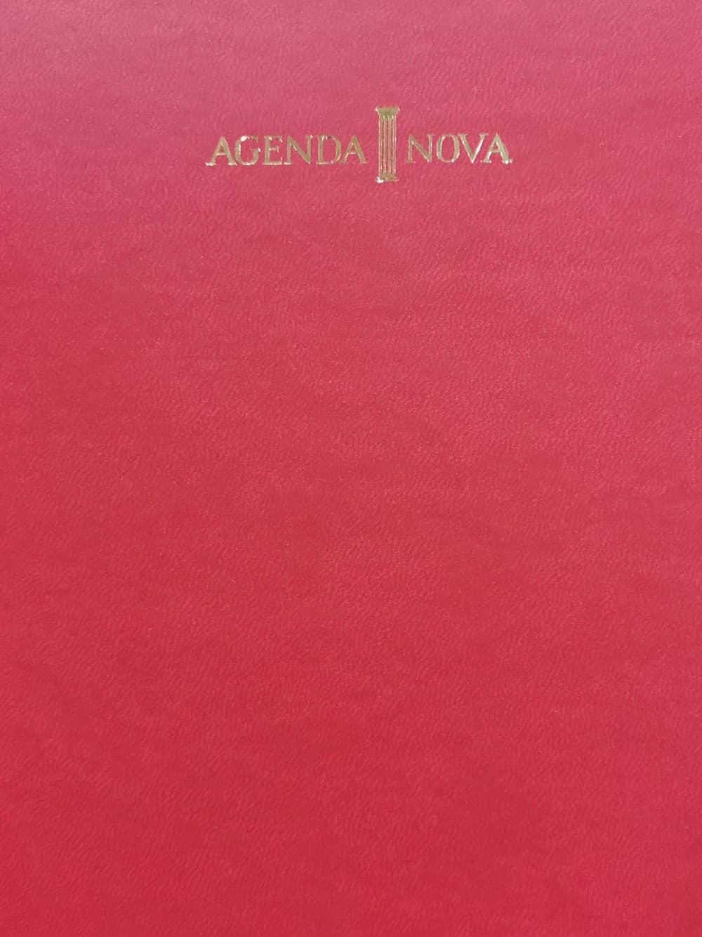 Agenda nova