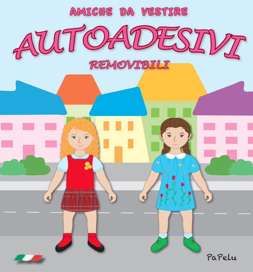 Amiche da vestire. Autoadesivi removibili