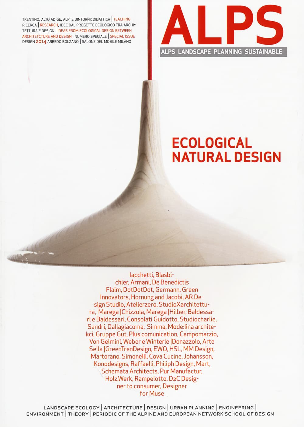 ALPS Landscape planning sustainable. Ediz. italiana e inglese