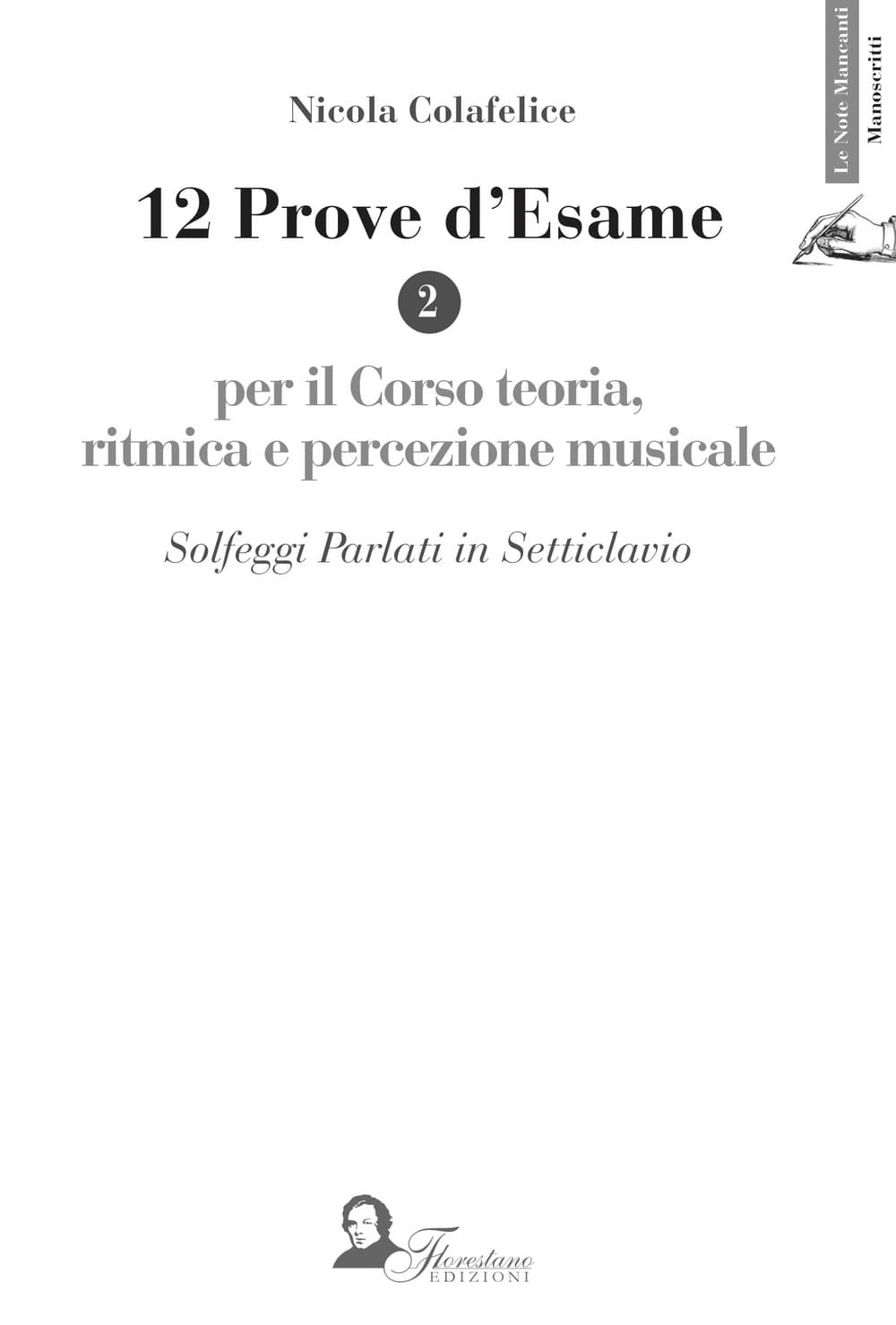 12 prove d'esame per il corso di teoria, ritmica e percezione musicale