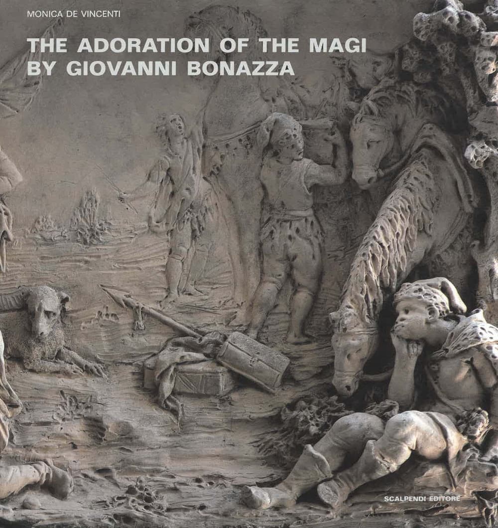 Adoration of the Magi by Giovanni Bonazza. The reliefs of the Chapel of the Rosary in Venice: Studies, models and d'après versions