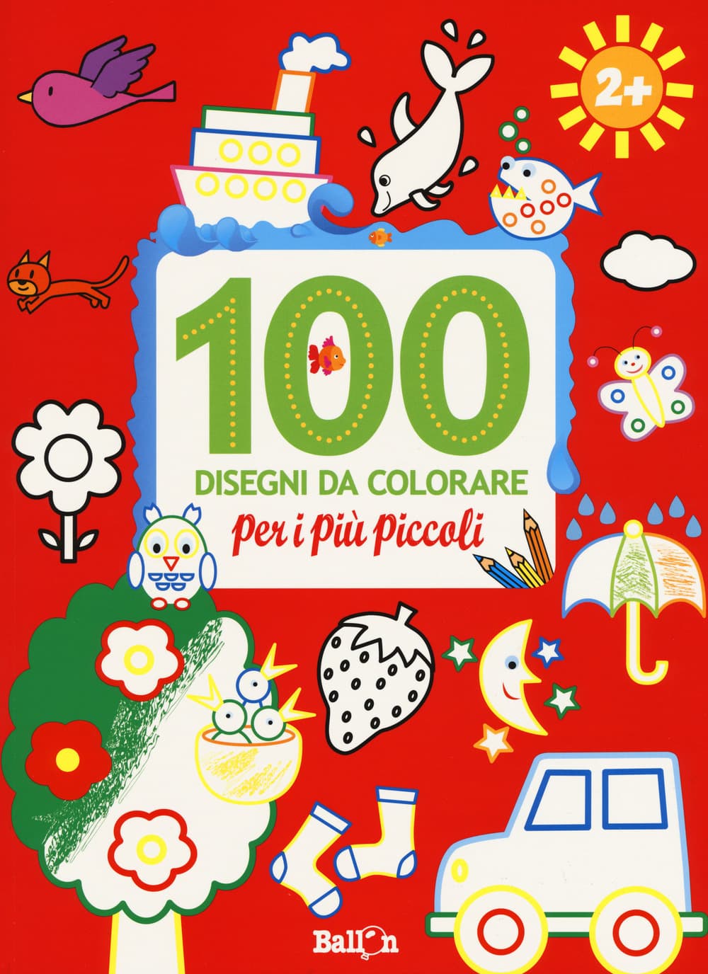 100 disegni da colorare per i più piccoli