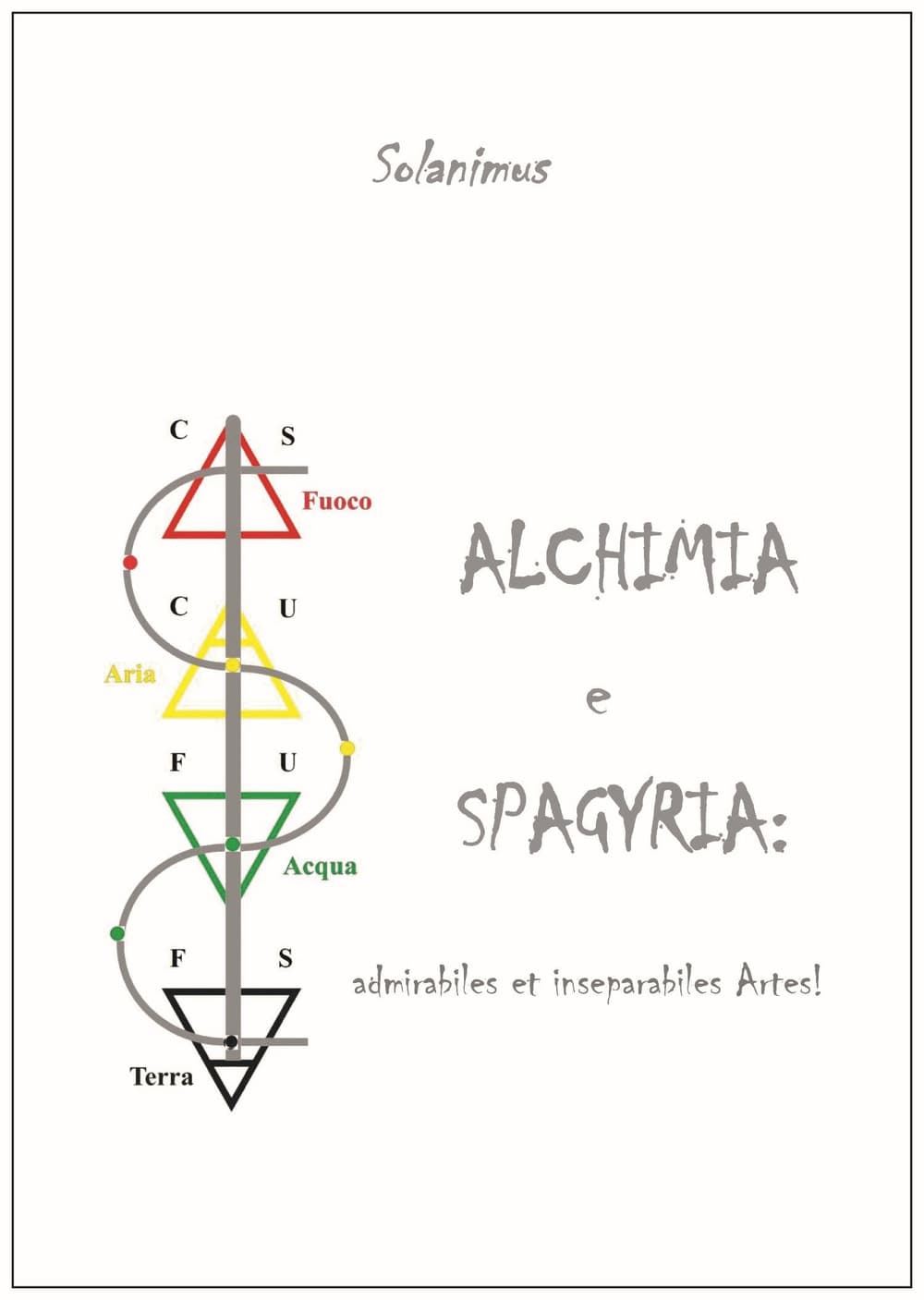 Alchimia e Spagyria: admirabilis et inseparabilis artes!
