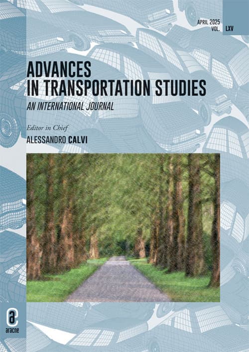 Advances in transportation studies. An international journal