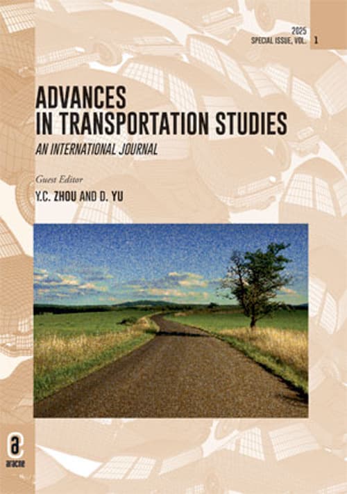 Advances in transportation studies. An international journal