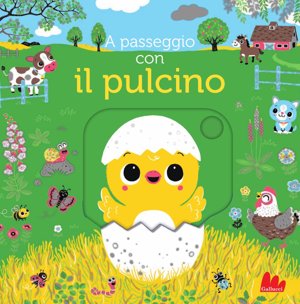 A passeggio con il pulcino
