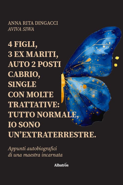 4 figli, 3 ex mariti, auto 2 posti cabrio, single con molte trattative: tutto normale, io sono un’extraterrestre