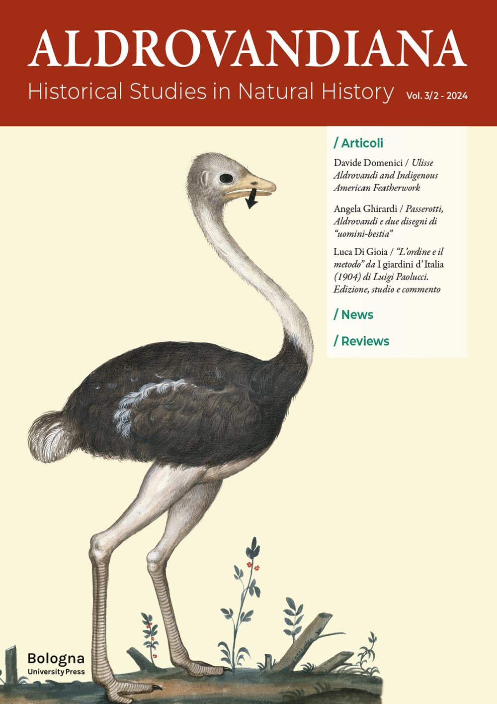 Aldrovandiana. Historical Studies in Natural History. Ediz. italiana e inglese