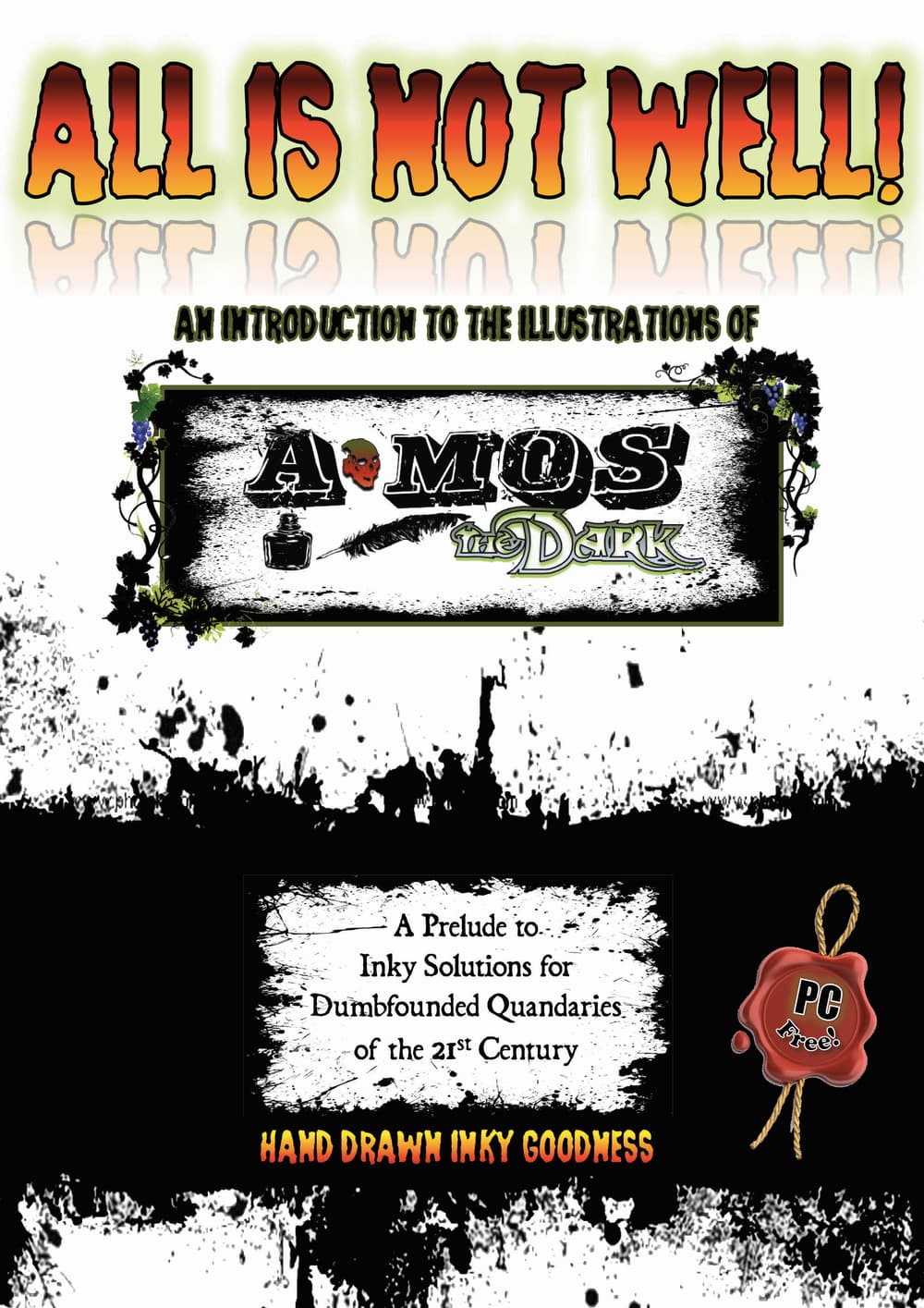 All is not well! An introduction to the illustrations of Amos the Dark