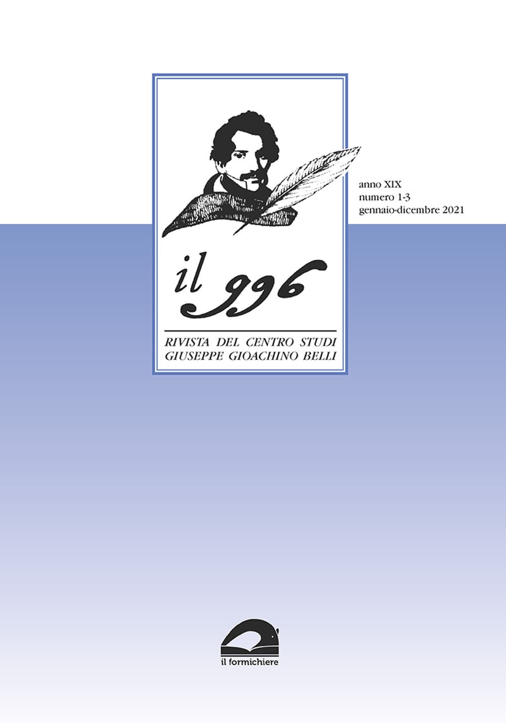 996. Rivista del Centro studi «Giuseppe Gioachino Belli»